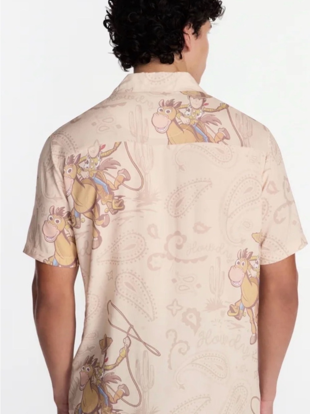 Disney Pixar Toy Story Graphic Print Short-Sleeve Shirt - Picture 2 of 6